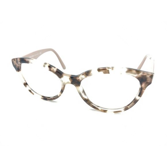 Prada VPR 11R ROJ-1O1 Tortoise Pink Brown Eyeglasses Frames 52-17 140 Italy - Picture 8 of 12
